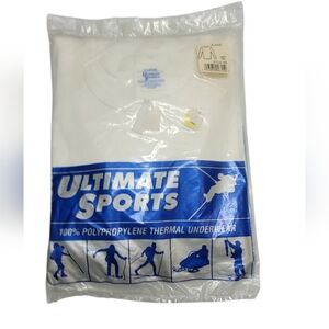 * Ultamate Sports X-large thermal underwear long sleeve crew neck new